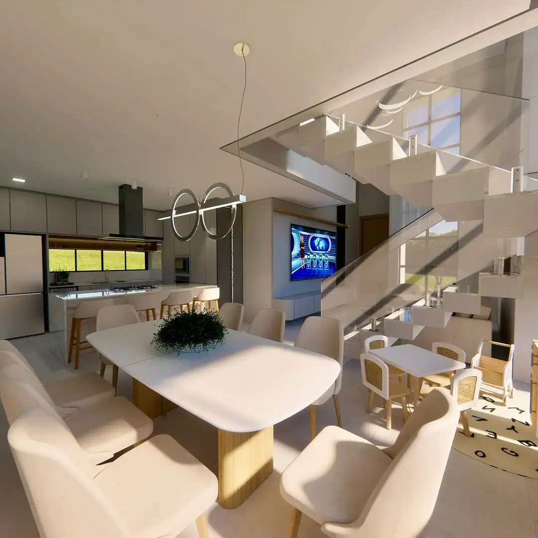 Projeto De Interiores Residência E | J, Santo Amaro da
              Imperatriz